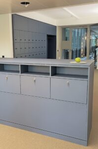 Büro Design Empfang "cleanDesk NewWork"