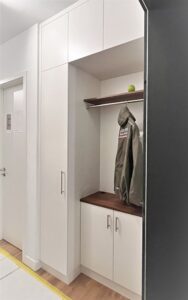 Design-Flurgarderobe modern