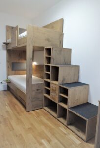 Design Jugendzimmer - Gästezimmer Wildeiche